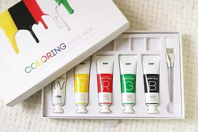 韩国B&Soap Coloring Paint Pack颜料面膜 韩国B&Soap Coloring Paint Pack颜料面膜