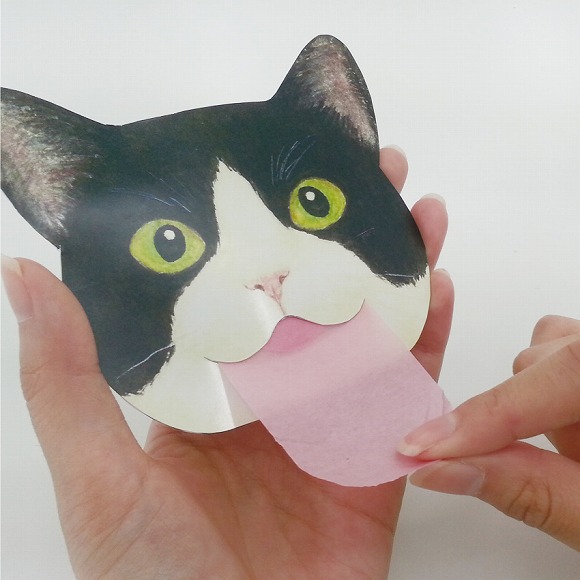 猫舌头吸油纸 猫舌头吸油纸