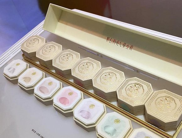 资生堂七色粉白粉限量复刻版