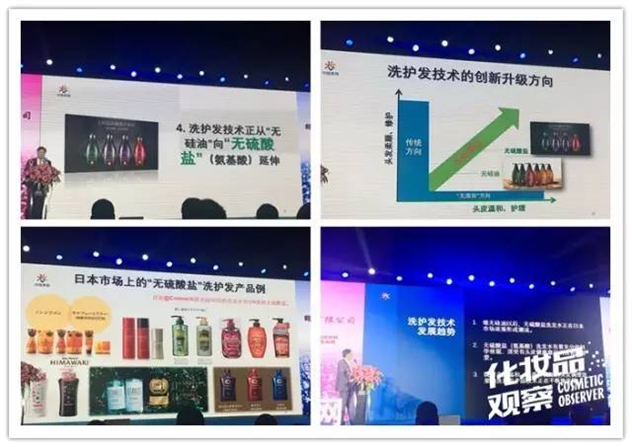 杨建中演讲谈无硅油洗护趋势 杨建中演讲谈无硅油洗护趋势
