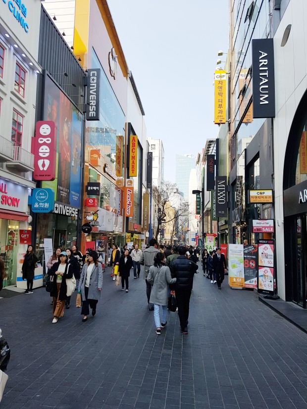 韩国明洞商圈 韩国明洞商圈