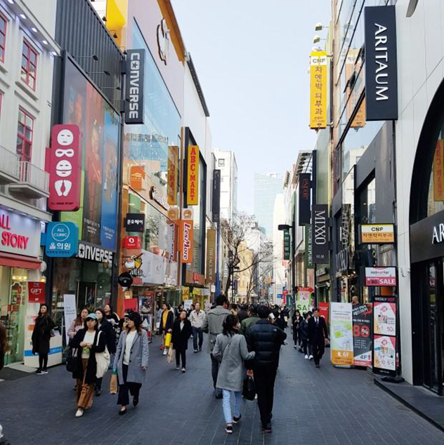 韩国明洞商圈 韩国明洞商圈