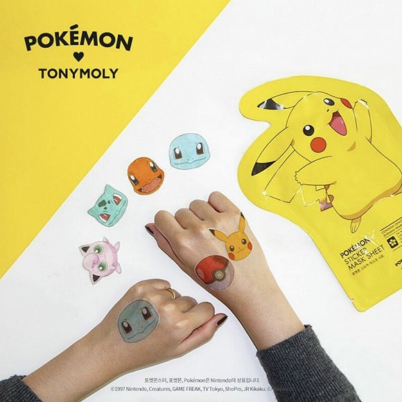 魔法森林（TONY MOLY）和Pokemon的联袂系列