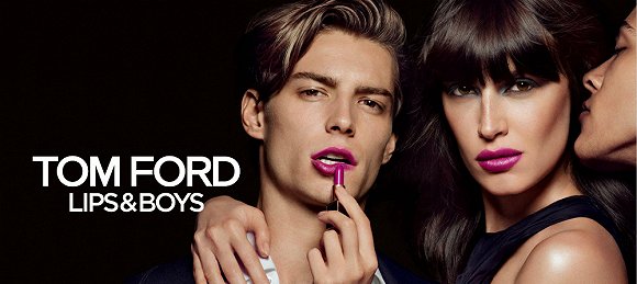 Tom Ford Lips and Boys唇膏系列广告