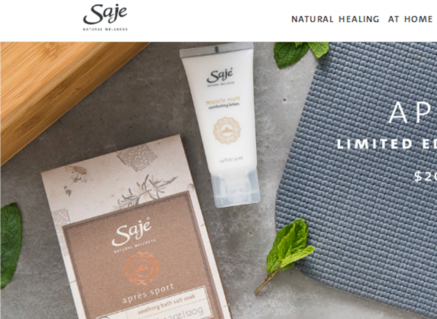 加拿大顺势疗法保健品牌Saje Wellness 加拿大顺势疗法保健品牌Saje Wellness