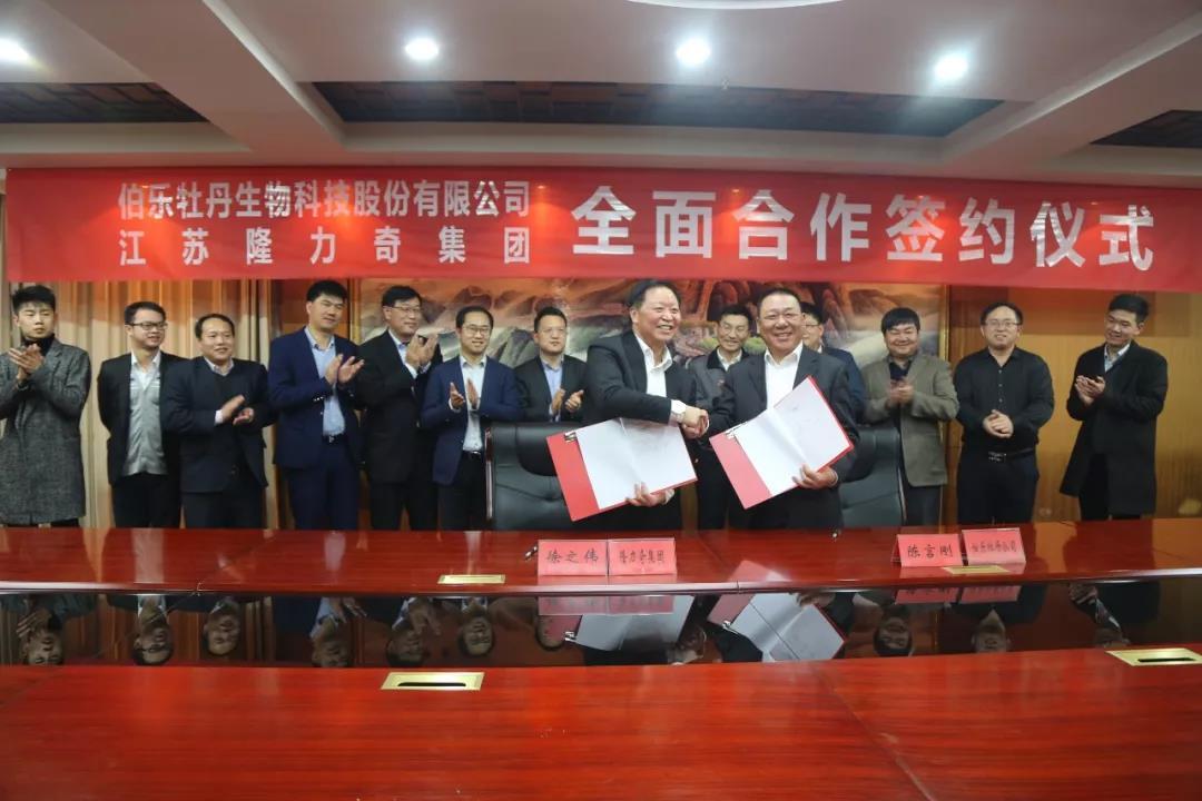 隆力奇牵手伯乐牡丹 隆力奇牵手伯乐牡丹