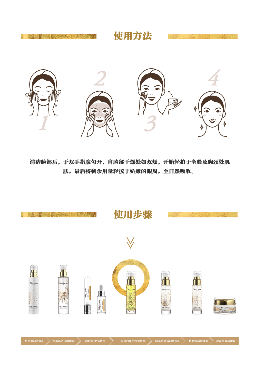 丝蛋白魔力抗皱精华－使用方法及步骤.jpg