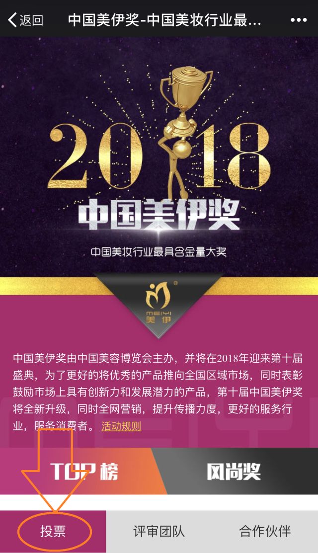 美伊奖投票流程
