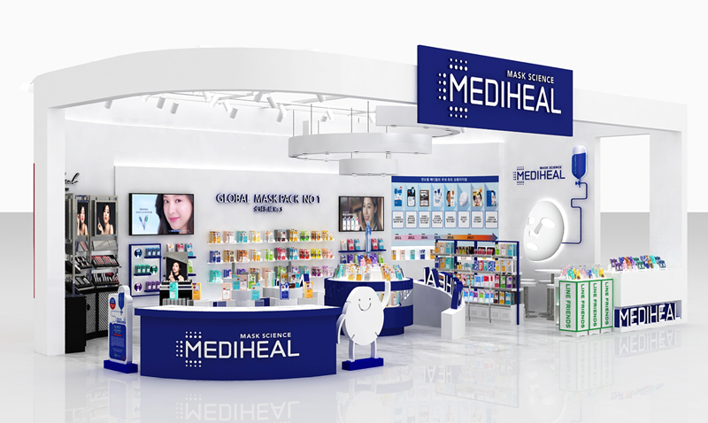 美迪惠尔MEDIHEAL-2018上海美博会展区