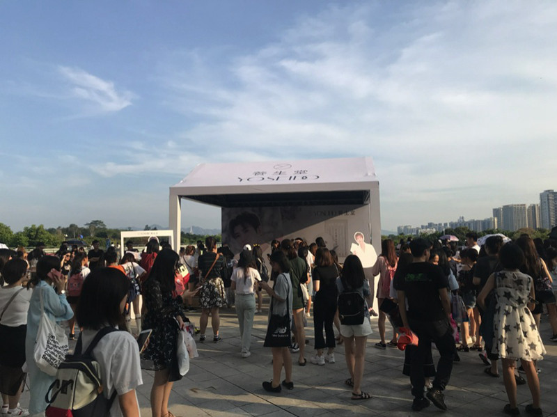 养生堂借助蔡徐坤新形象的推广活动，极具人气