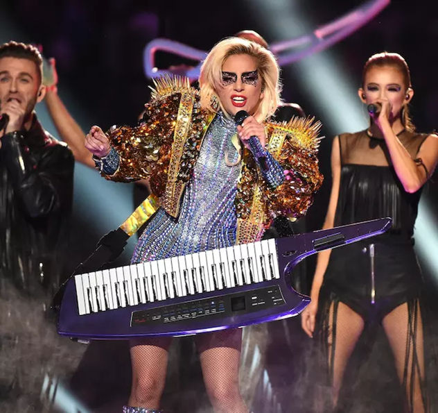 第51届超级碗(super bowl)ladygaga现场表演